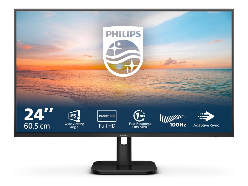 Monitor PHILIPS 24E1N1100A/00 23,8"/IPS/1920x1080/100Hz/1ms MPRT/VGA,HDMI/VESA/crna - Slika 4